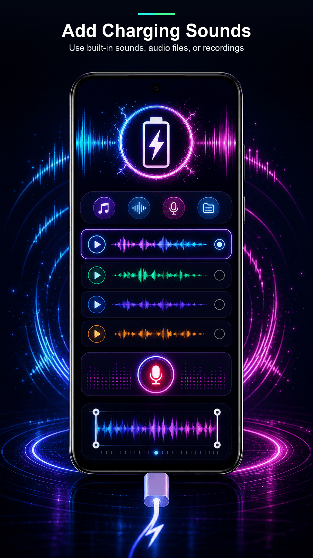 Charging sounds